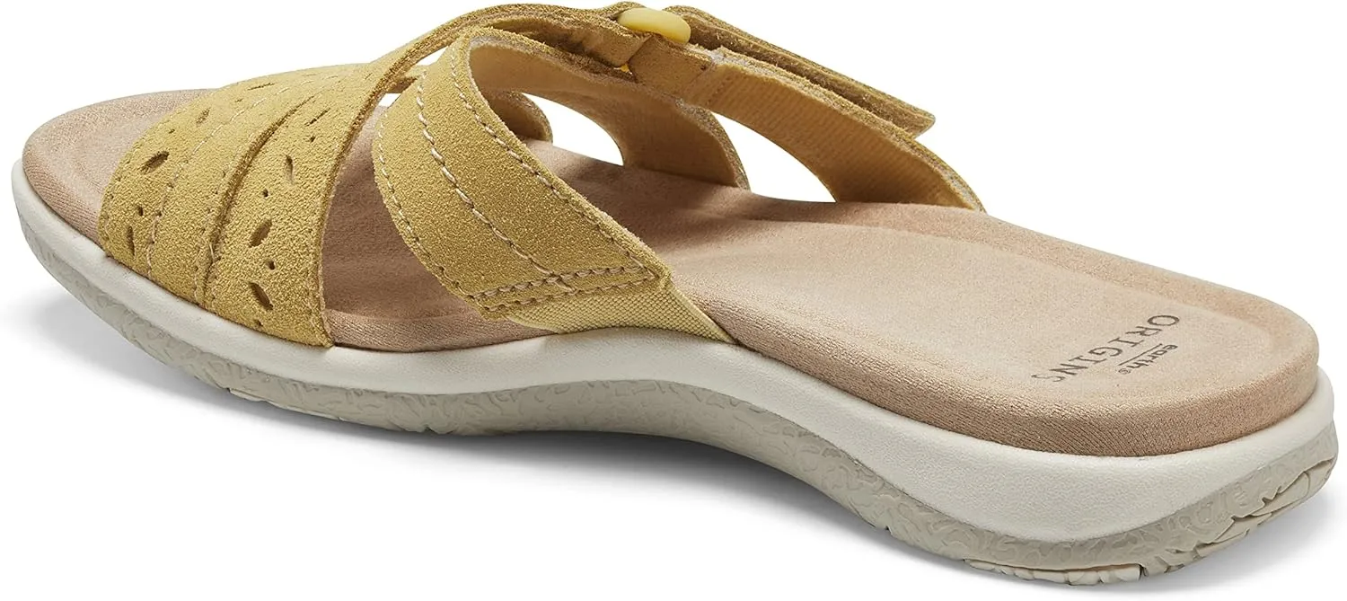 Earth Origins Women’s Shantel Sandal I Sustainable, Slip Resistant Everyday Sandal