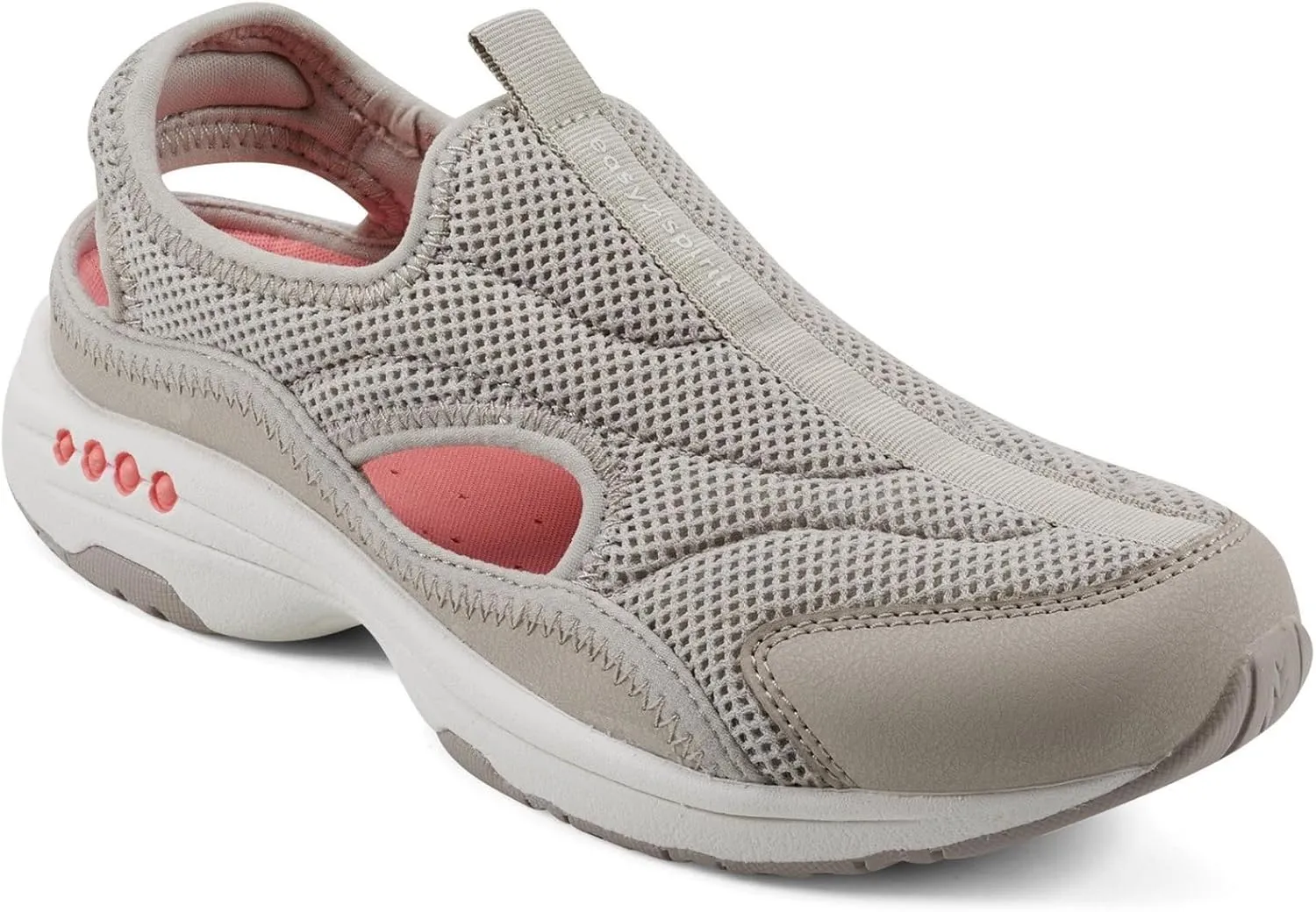 Easy Spirit Women's Trina 2 Sneaker, Taupe, 8