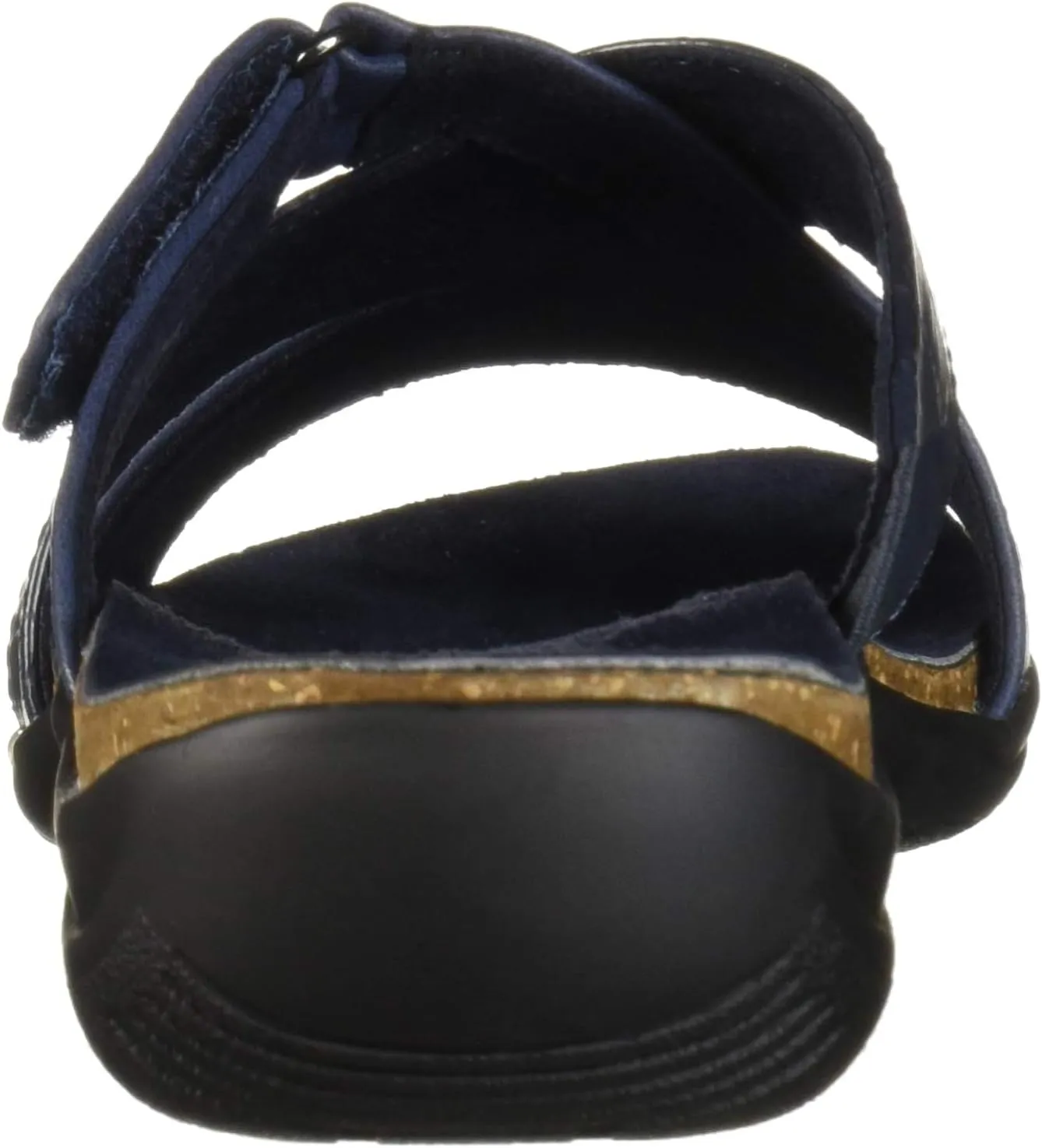 Easy Street Women's Frenzy Casual Sandal with Hook and Loop Closure