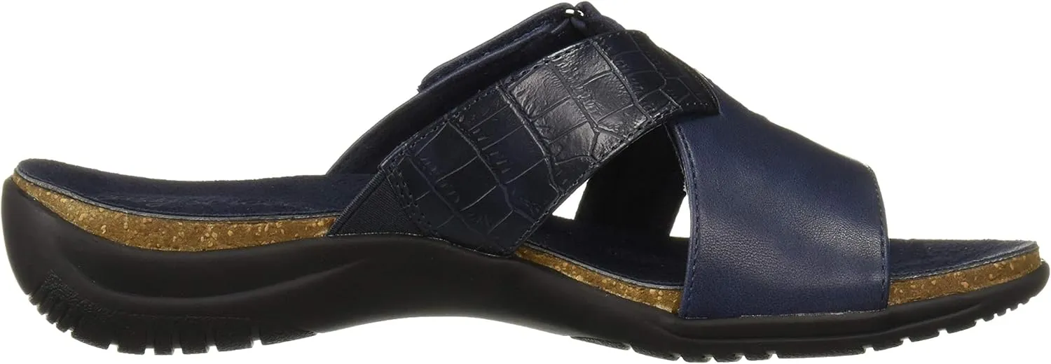 Easy Street Women's Frenzy Casual Sandal with Hook and Loop Closure