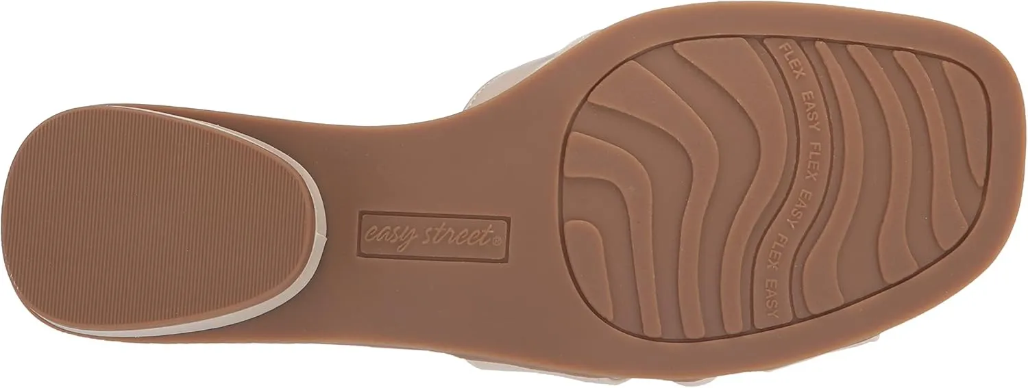 Easy Street Women's Lo Heeled Sandal Slide