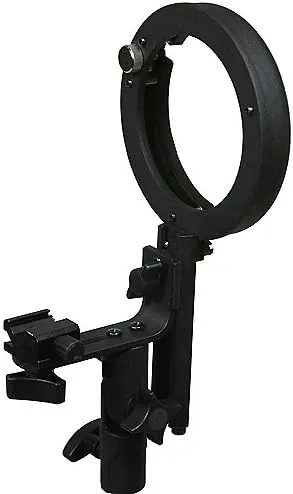 ePhoto Bowen Calument Travelite Softbox Flash Mount Speedlight Adapter for Nikon SB600, SB800, SB900, Canon EX430, EX580 by ePhotoINC LBracket