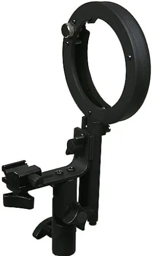 ePhoto Bowen Calument Travelite Softbox Flash Mount Speedlight Adapter for Nikon SB600, SB800, SB900, Canon EX430, EX580 by ePhotoINC LBracket