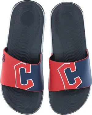 FOCO Men's MLB Big Logo Raised Slide