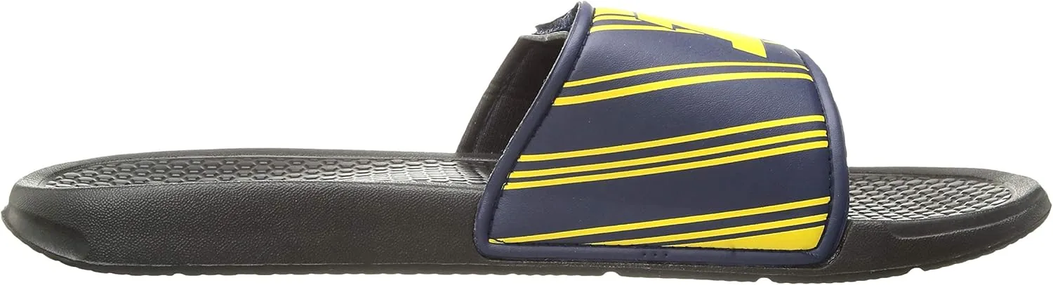 FOCO mens Ncaa College Team Logo Shower Sport Legacy Slide Flip Flop Sandals