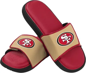 FOCO San Francisco 49ers NFL Mens Foam Sport Slide - M