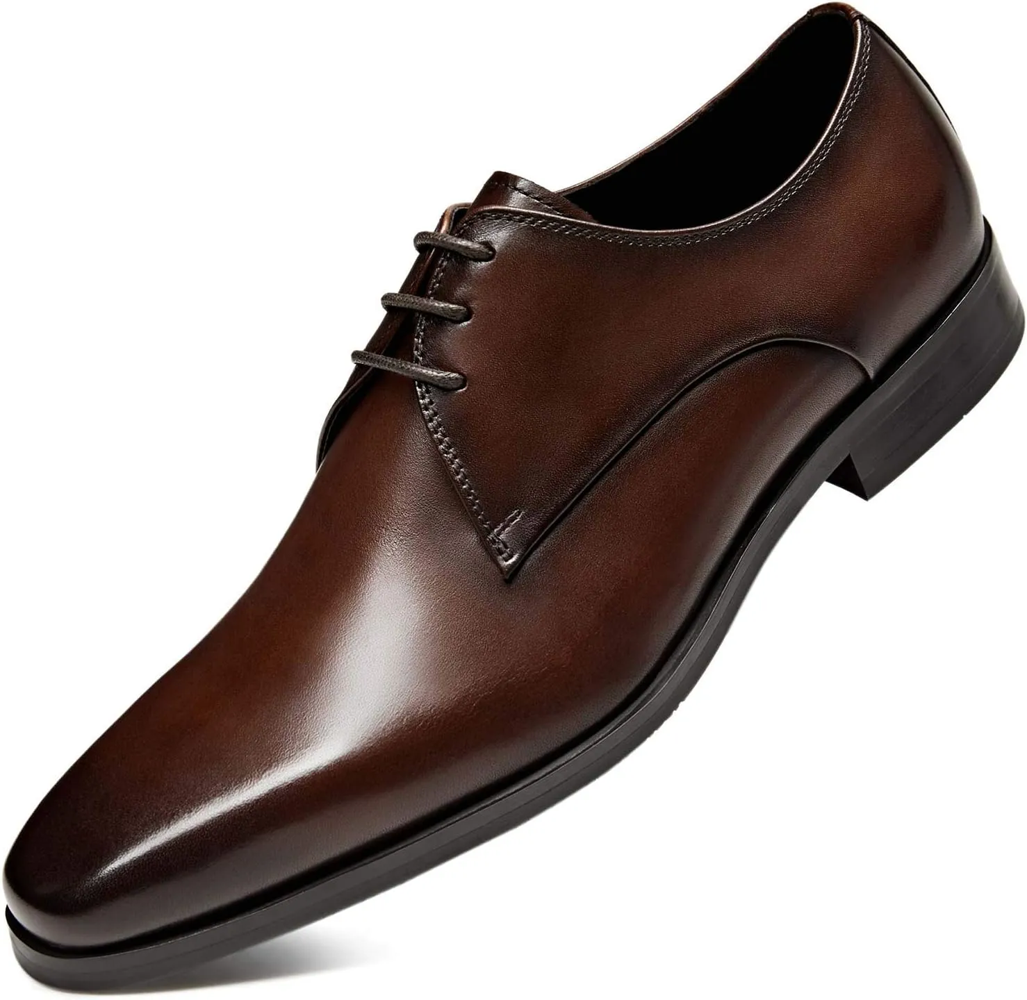 FRASOICUS Mens Oxford Shoes Genuine Leather Dress Shoes