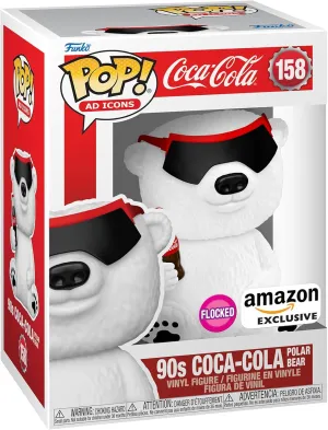 Funko Pop! Ad Icons: 90's Coca-Cola Polar Bear Flocked