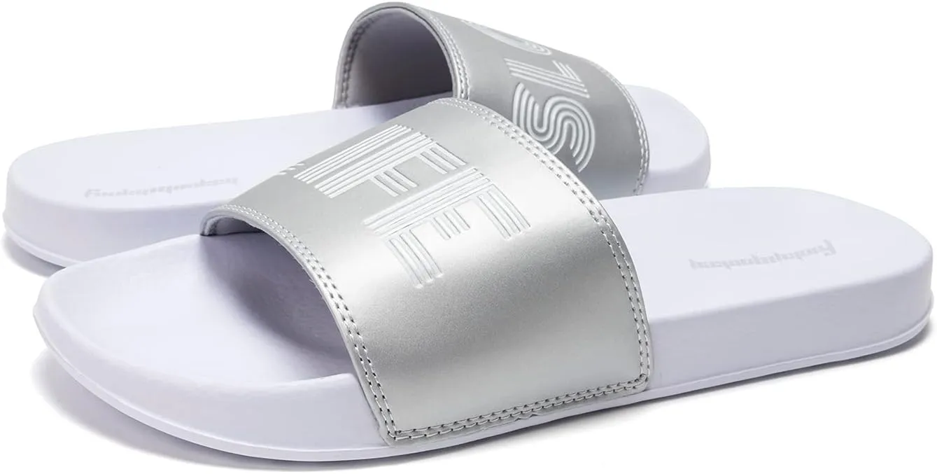 FUNKYMONKEY Men's Casual Sandal Slippers Outdoor Indoor Slide for Men