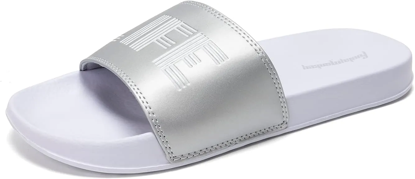 FUNKYMONKEY Men's Casual Sandal Slippers Outdoor Indoor Slide for Men