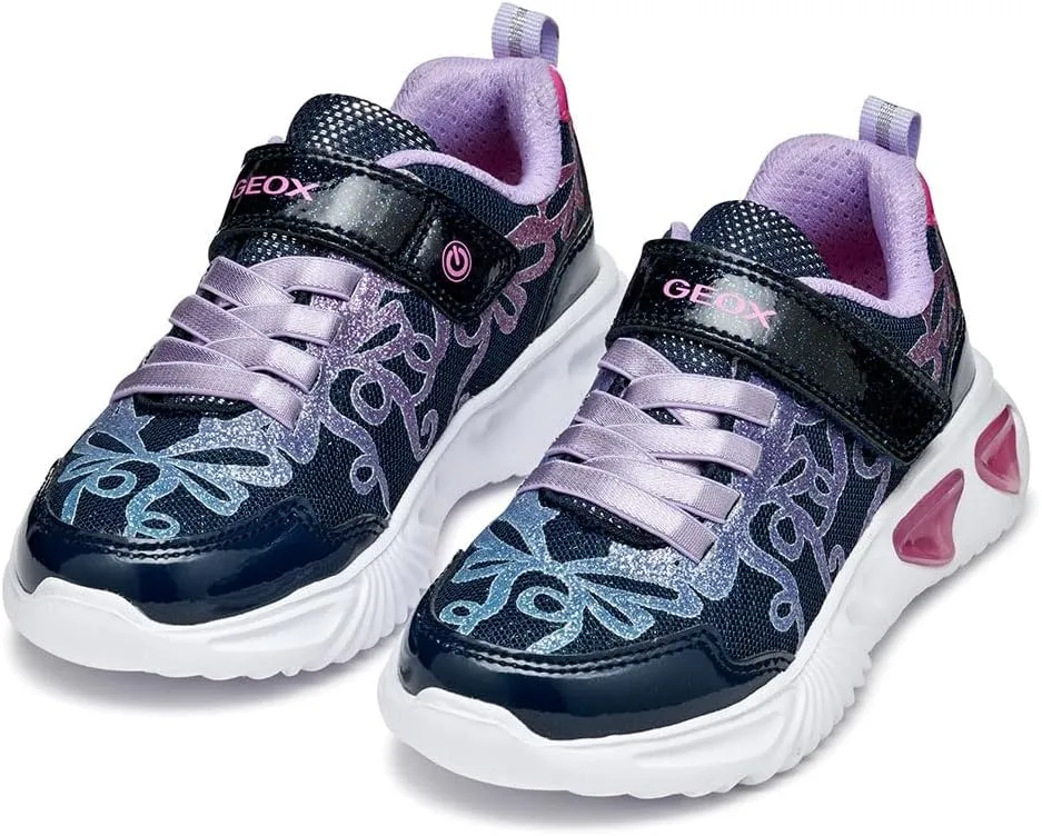 Geox Girls Assister 8 (Toddler/Little Big Kid) Sneaker