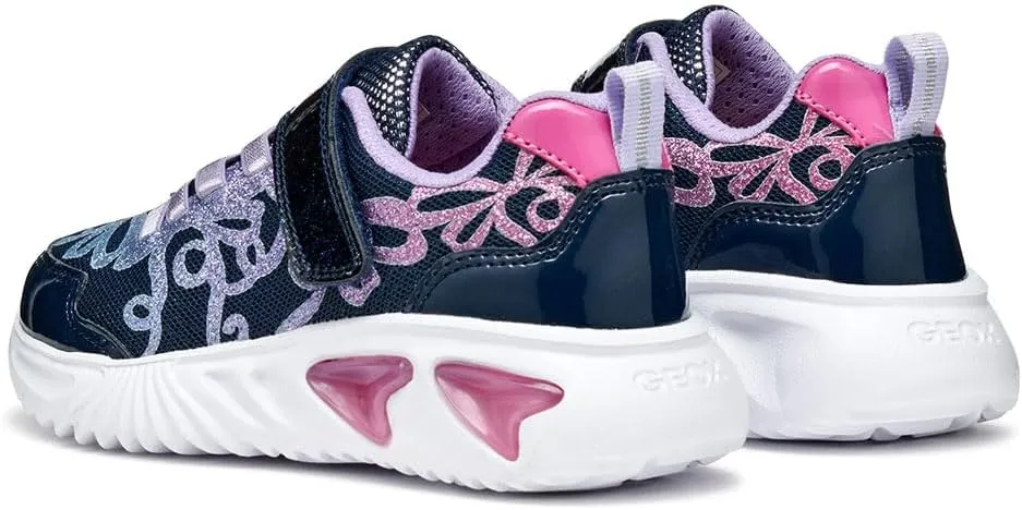Geox Girls Assister 8 (Toddler/Little Big Kid) Sneaker