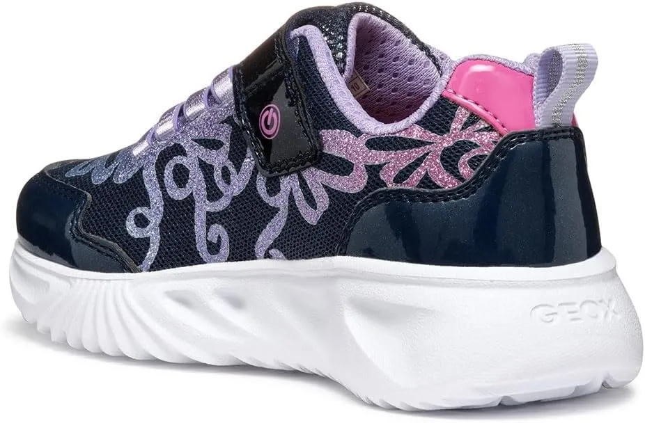 Geox Girls Assister 8 (Toddler/Little Big Kid) Sneaker