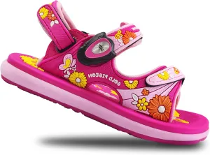 Gold Pigeon Shoes KIDS Easy Snap Lock Outdoor/Water Sandals & Slides. Adjustable Straps