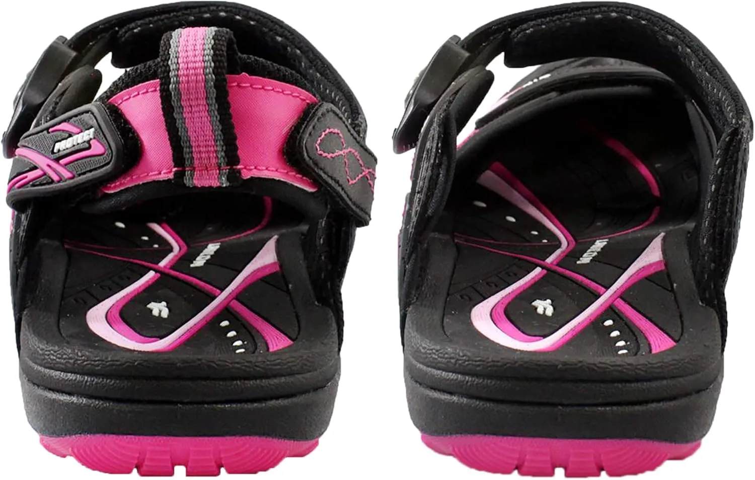 Gold Pigeon Shoes Toe Guard Unisex Outdoor Sandals, Easy Snap Lock Closure