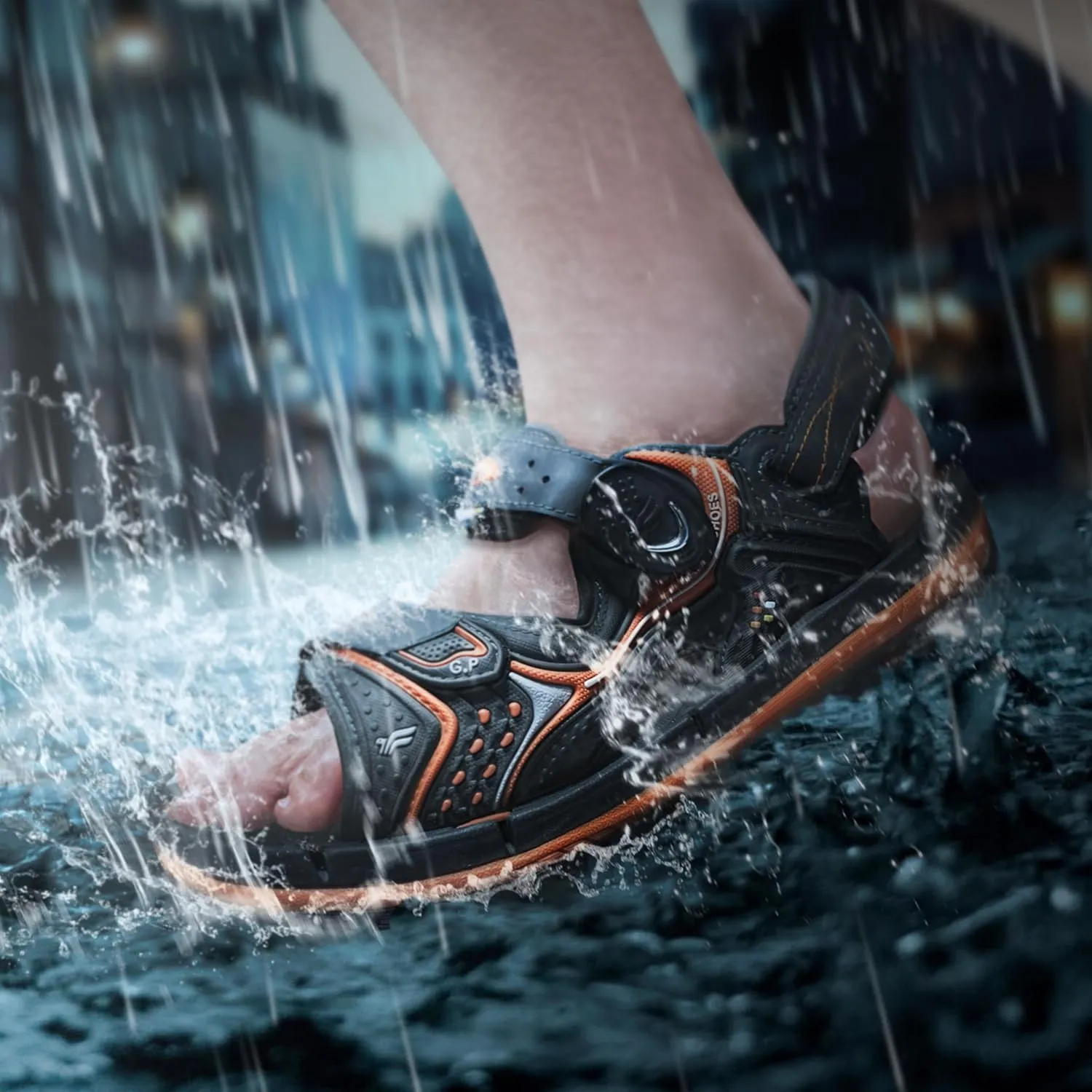 Gold Pigeon Shoes WATER RELEASE Unisex Sandals Easy SNAP LOCK Closure