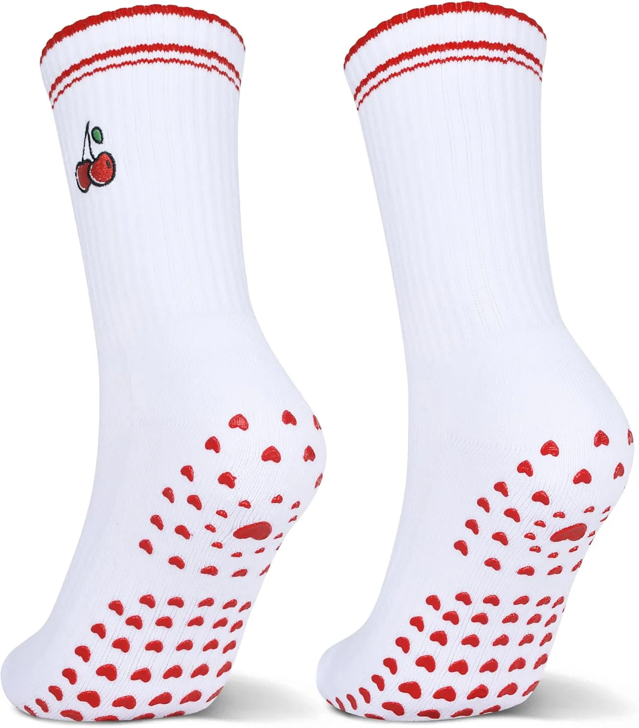 Grip Non-slip Cute Pilates Socks for Yoga,Barre,Reformers US Shoe Sizes 5-11