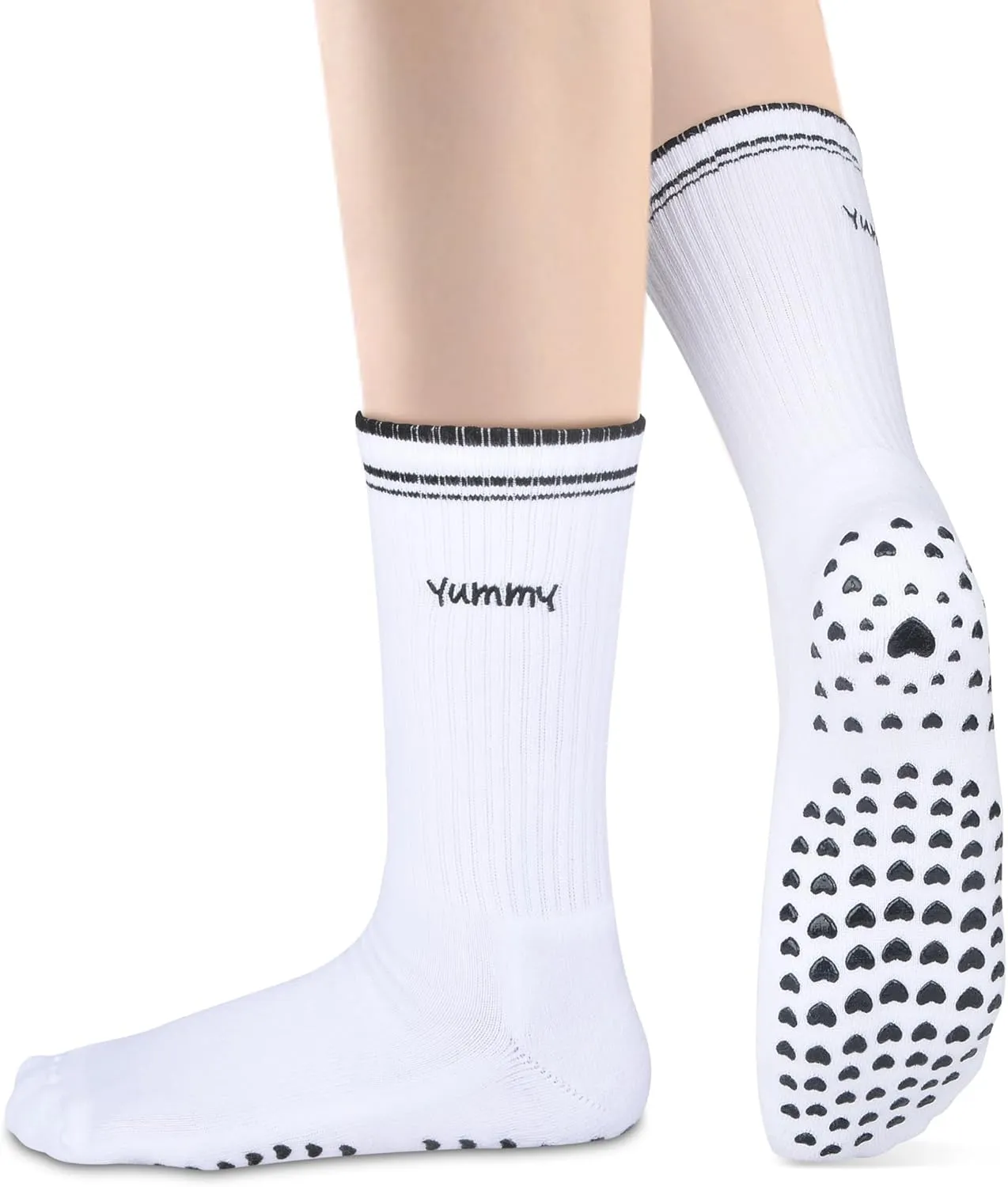 Grip Non-slip Cute Pilates Socks for Yoga,Barre,Reformers US Shoe Sizes 5-11