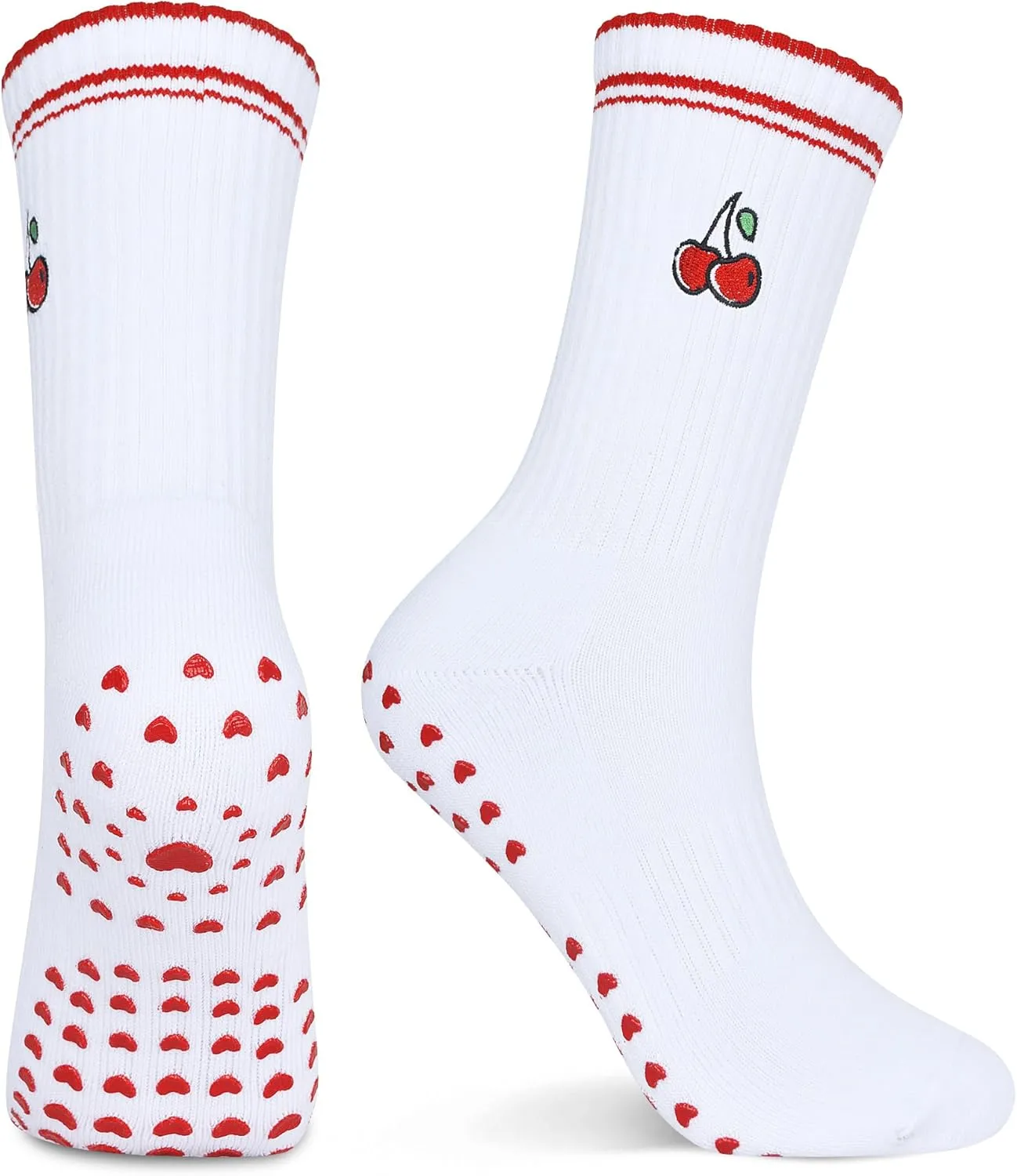 Grip Non-slip Cute Pilates Socks for Yoga,Barre,Reformers US Shoe Sizes 5-11