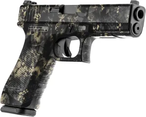 GunSkins Precut Pistol Skin for Glock 17 - Compatible with Airsoft AEG BB Gun - Vinyl Gun Wrap - Easy to Install - 100% Waterproof - Matte Finish - Made in USA