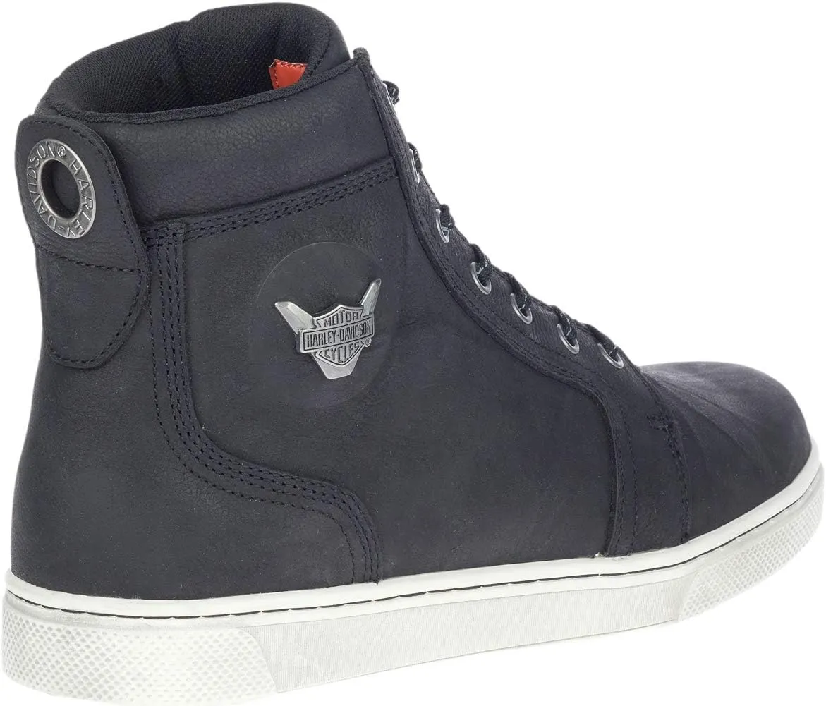 Harley-Davidson Men's Bateman 5" Metal Leather Motorcycle Casual Sneaker Boot