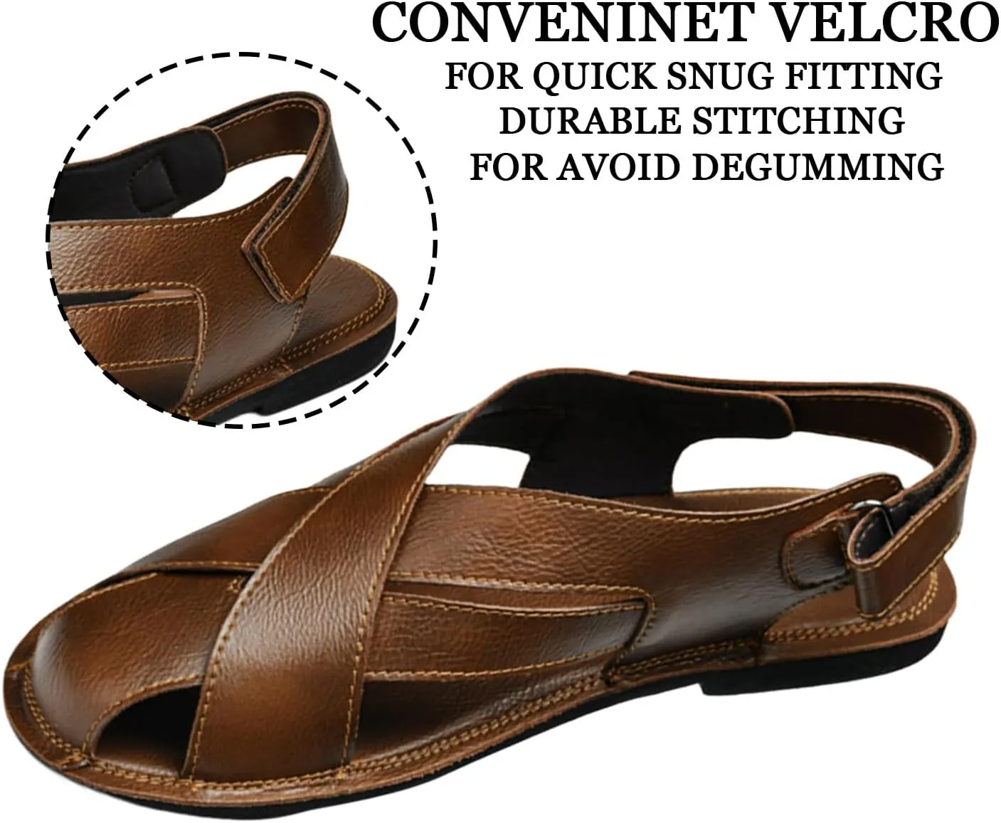 HESBITEUL Mens Sport Sandals Outdoor: Non-Slip MD Slide for Trail Hiking