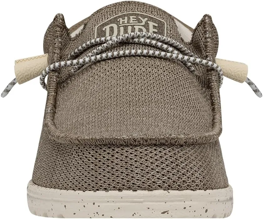 Hey Dude Men's Wally-Tri Varsity Sport Mesh | Men's Shoes | Men Slip-on Loafers | Comfortable & Light-Weight