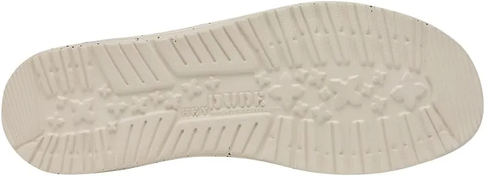 Hey Dude Men's Wally-Tri Varsity Sport Mesh | Men's Shoes | Men Slip-on Loafers | Comfortable & Light-Weight