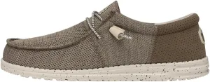 Hey Dude Men's Wally-Tri Varsity Sport Mesh | Men's Shoes | Men Slip-on Loafers | Comfortable & Light-Weight