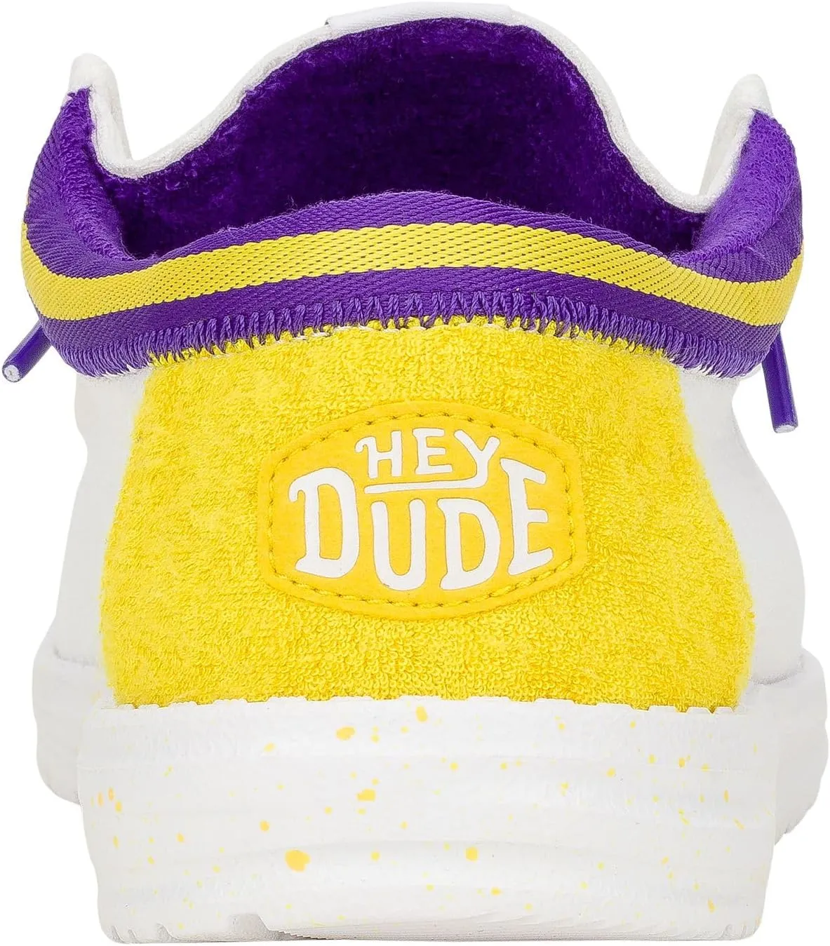 Hey Dude Men's Wally Varsity Jersey, Men’s Shoes, Men's Slip-on Loafers, Comfortable & Light-Weight