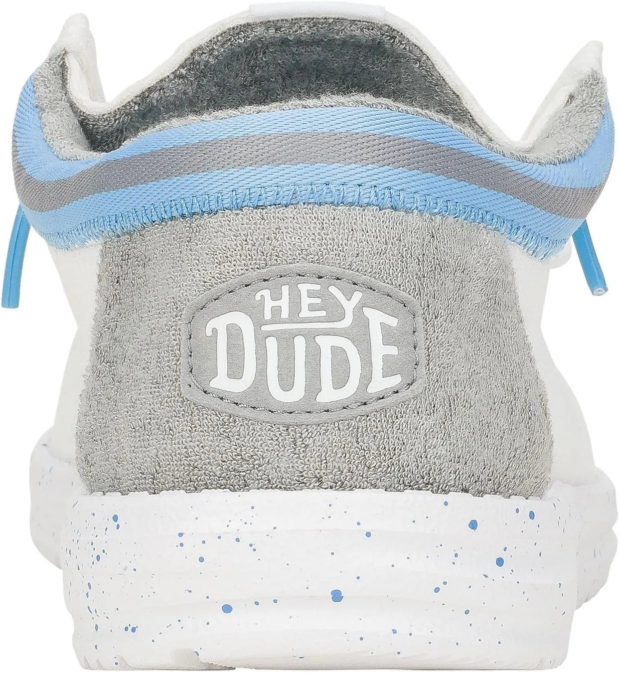 Hey Dude Men's Wally Varsity Jersey, Men’s Shoes, Men's Slip-on Loafers, Comfortable & Light-Weight