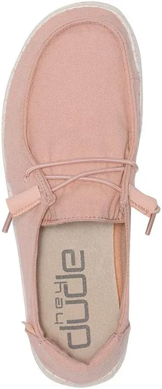 Hey Dude Women's Wendy | Women’s Shoes | Women’s Lace Up Loafers | Comfortable & Light-Weight