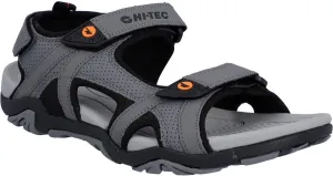 HI-TEC Crater Sandal Steel Grey/Black/Orange UK 10 Steel Grey/Black/Orange