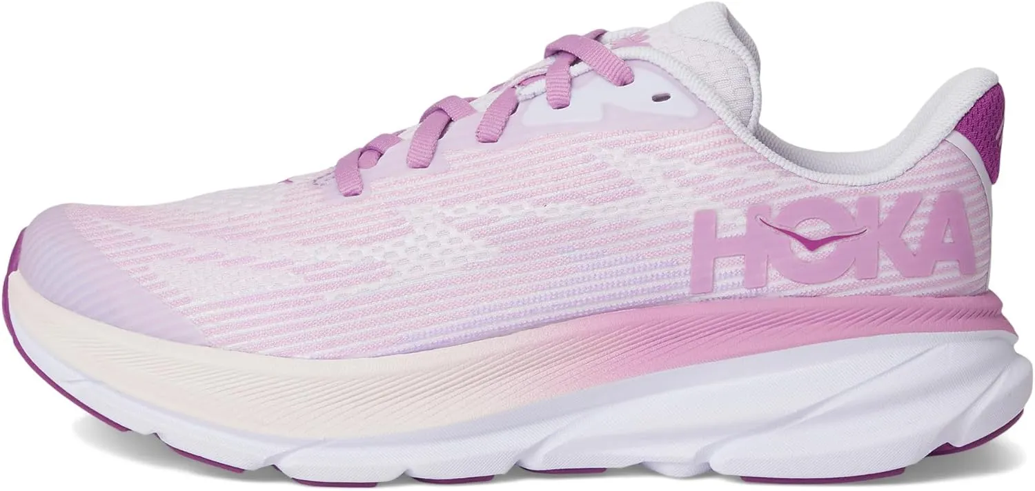 Hoka Unisex-Child Clifton 9 Youth (Big Kid) Sneaker