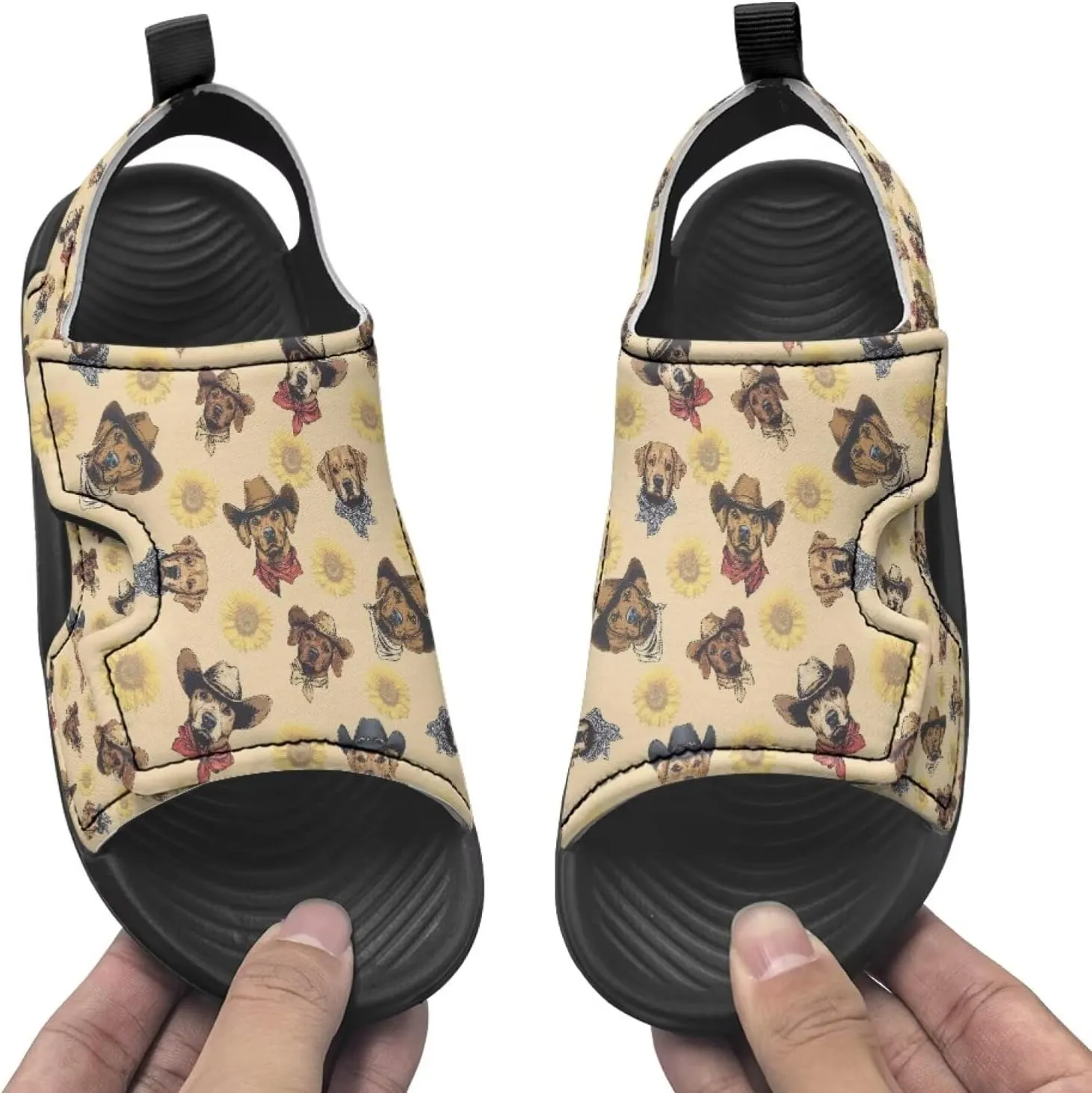 Hook and Loop Kid's Toddler Boys Sandal Open Toe Design for Vacation Sport Leather Sandals (Toddler/Little Kid)