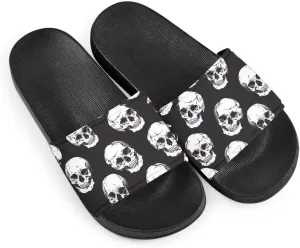 Howilath Cute Animals Pattern Summer Slide Slippers for Women Kids, Soft Sole Non-Slip Open Toe Slippers Slide Sandal