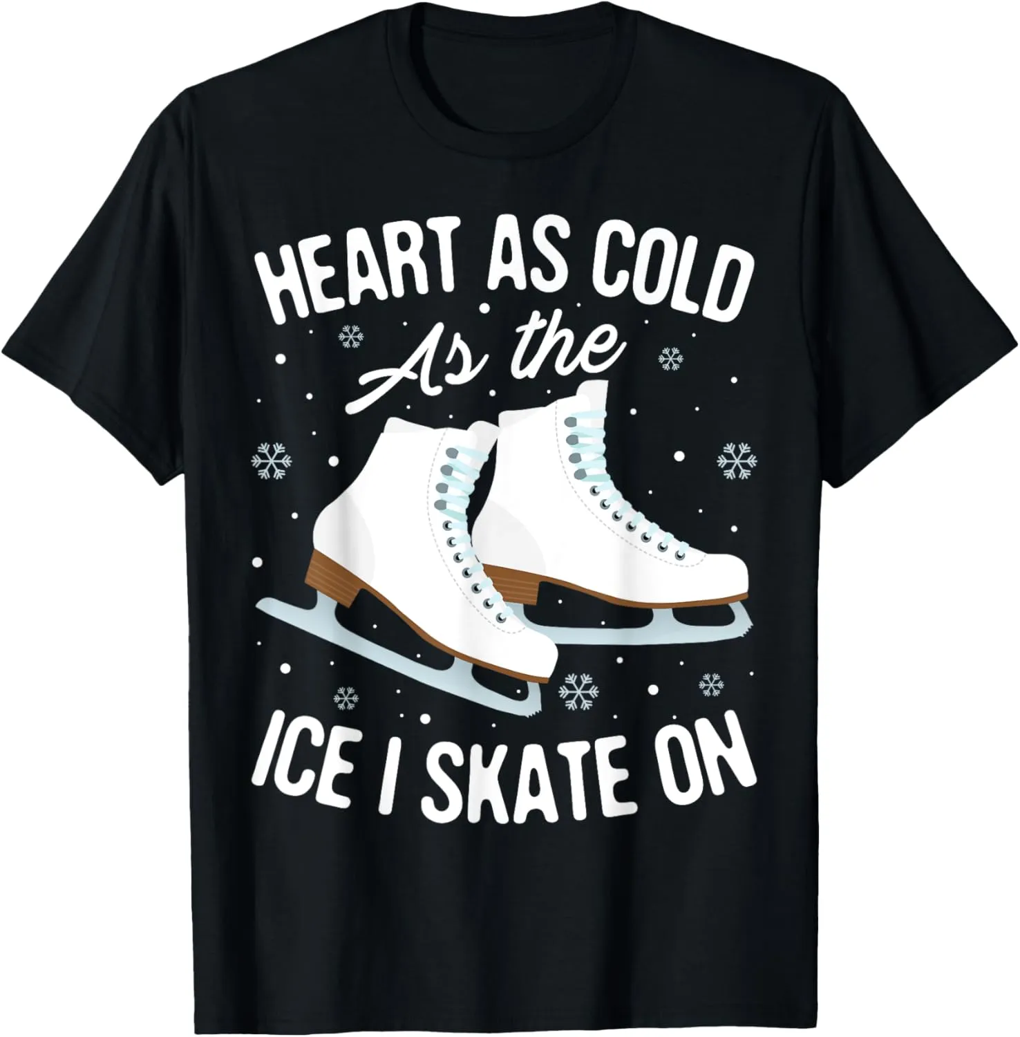 Ice Skating Shirt Slide Glide Points Figure Skater T-Shirt