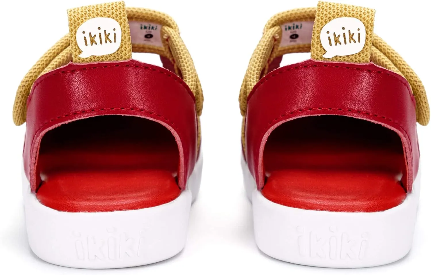 ikiki Non-Squeaky Sandals for Toddlers/Little Kids, Closed Toe