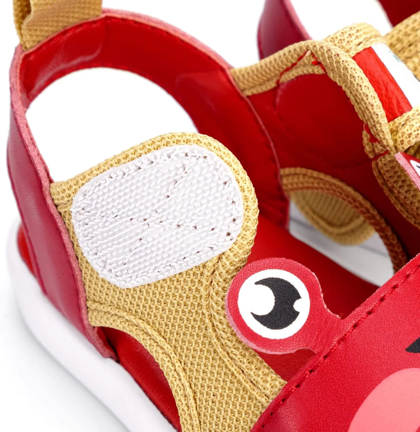 ikiki Non-Squeaky Sandals for Toddlers/Little Kids, Closed Toe