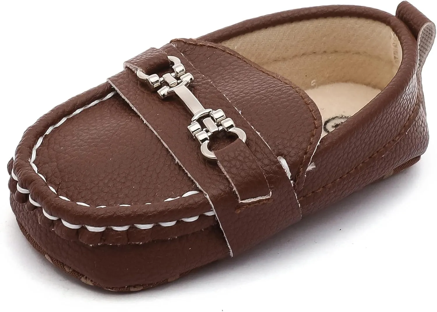 Infant Boys and Girls Oxford Shoes PU Leather Loafers Dress Shoes are Suitable for Crawling, Wedding Dress, Birthday Parties and Any Occasion