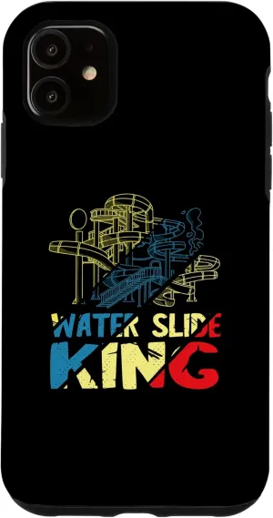iPhone 11 Water Slide King Amusement Waterslides Lover Aqua Park Case