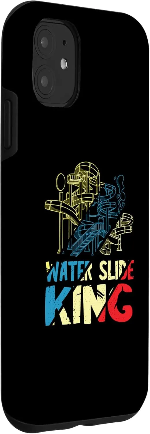iPhone 11 Water Slide King Amusement Waterslides Lover Aqua Park Case