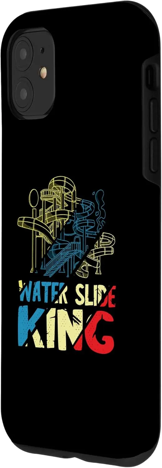 iPhone 11 Water Slide King Amusement Waterslides Lover Aqua Park Case