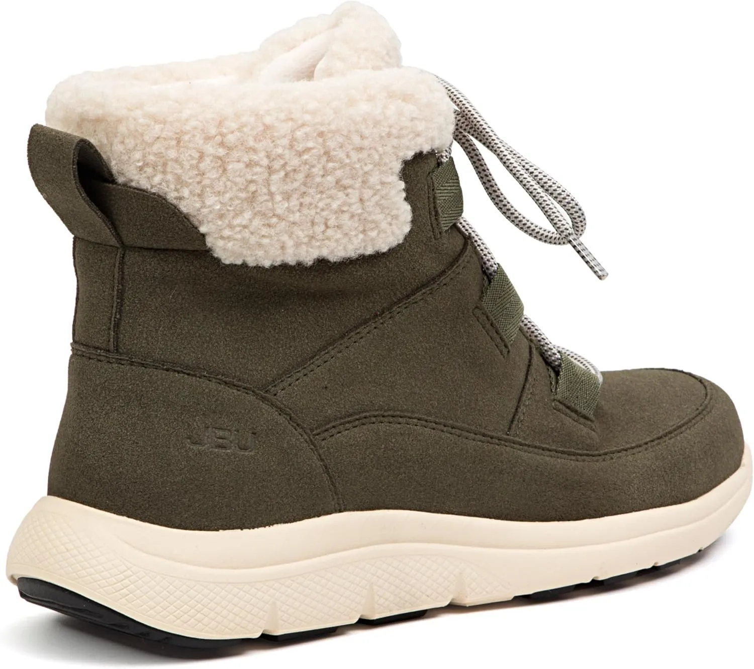 JBU Women's Freeze Lace Up Casual Ankle Winter Boot