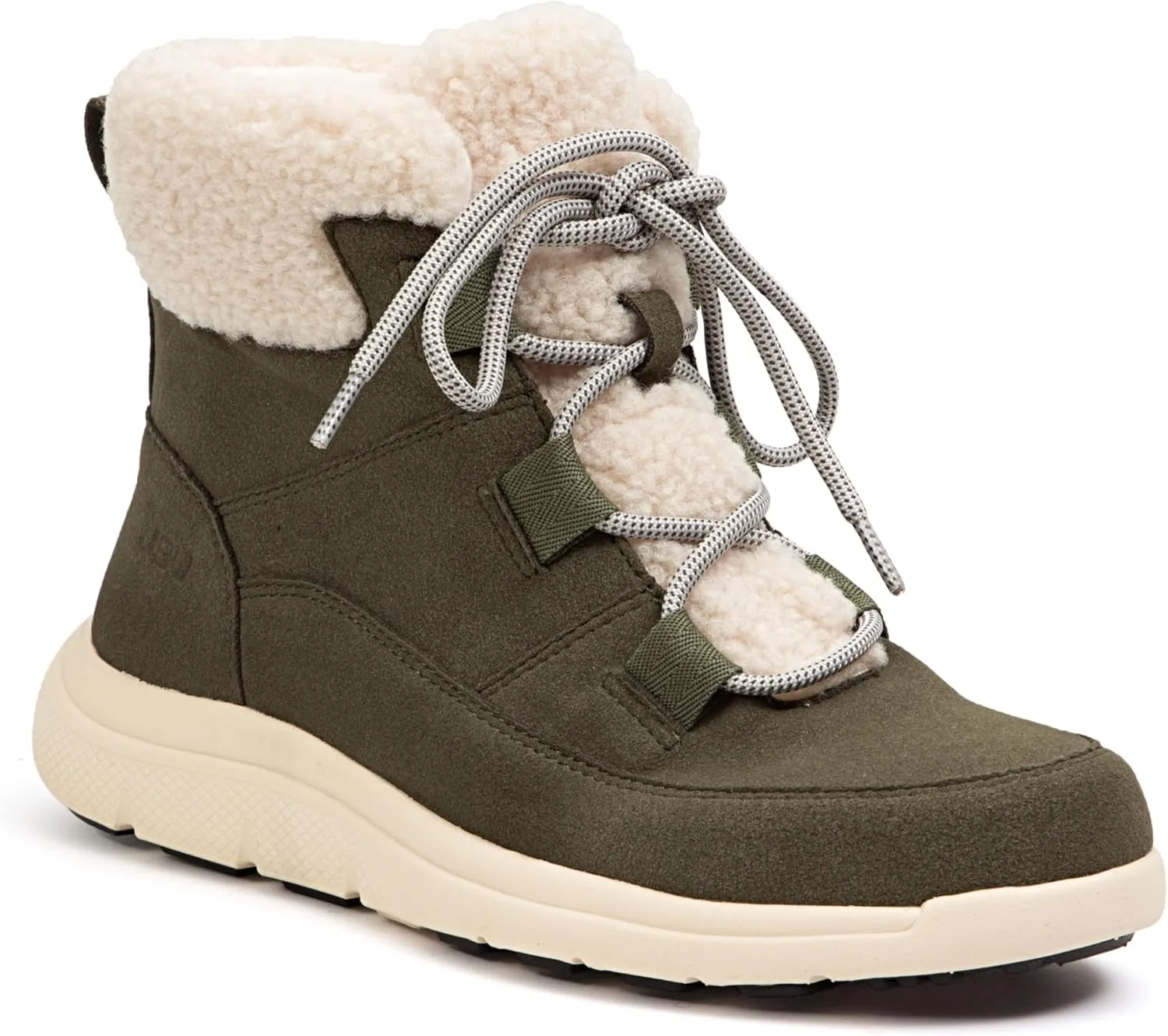 JBU Women's Freeze Lace Up Casual Ankle Winter Boot