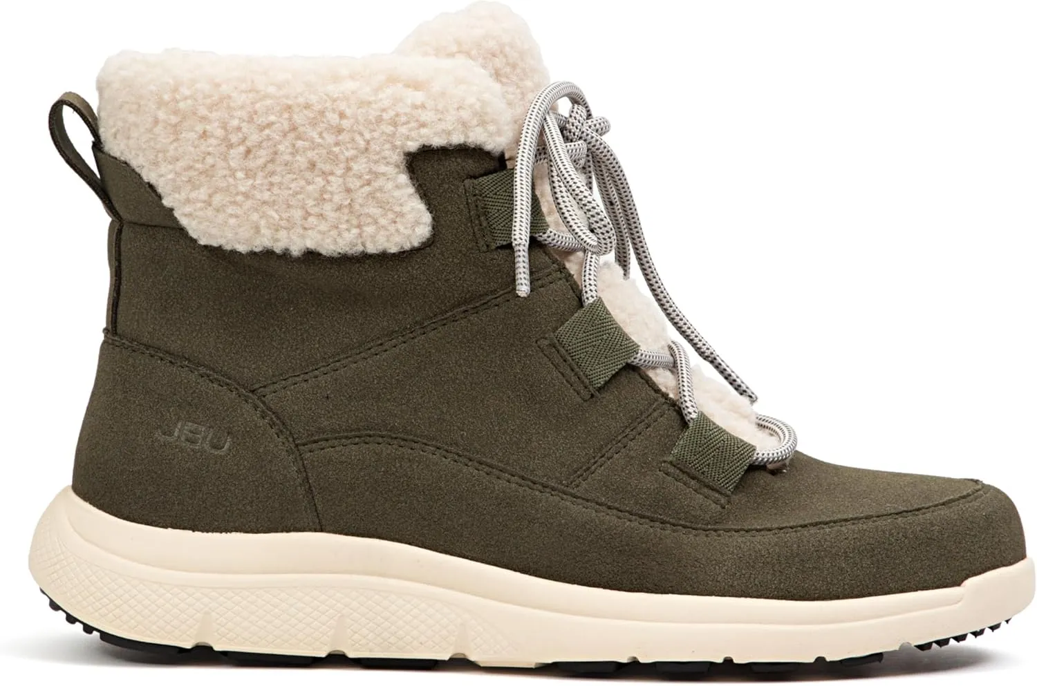 JBU Women's Freeze Lace Up Casual Ankle Winter Boot