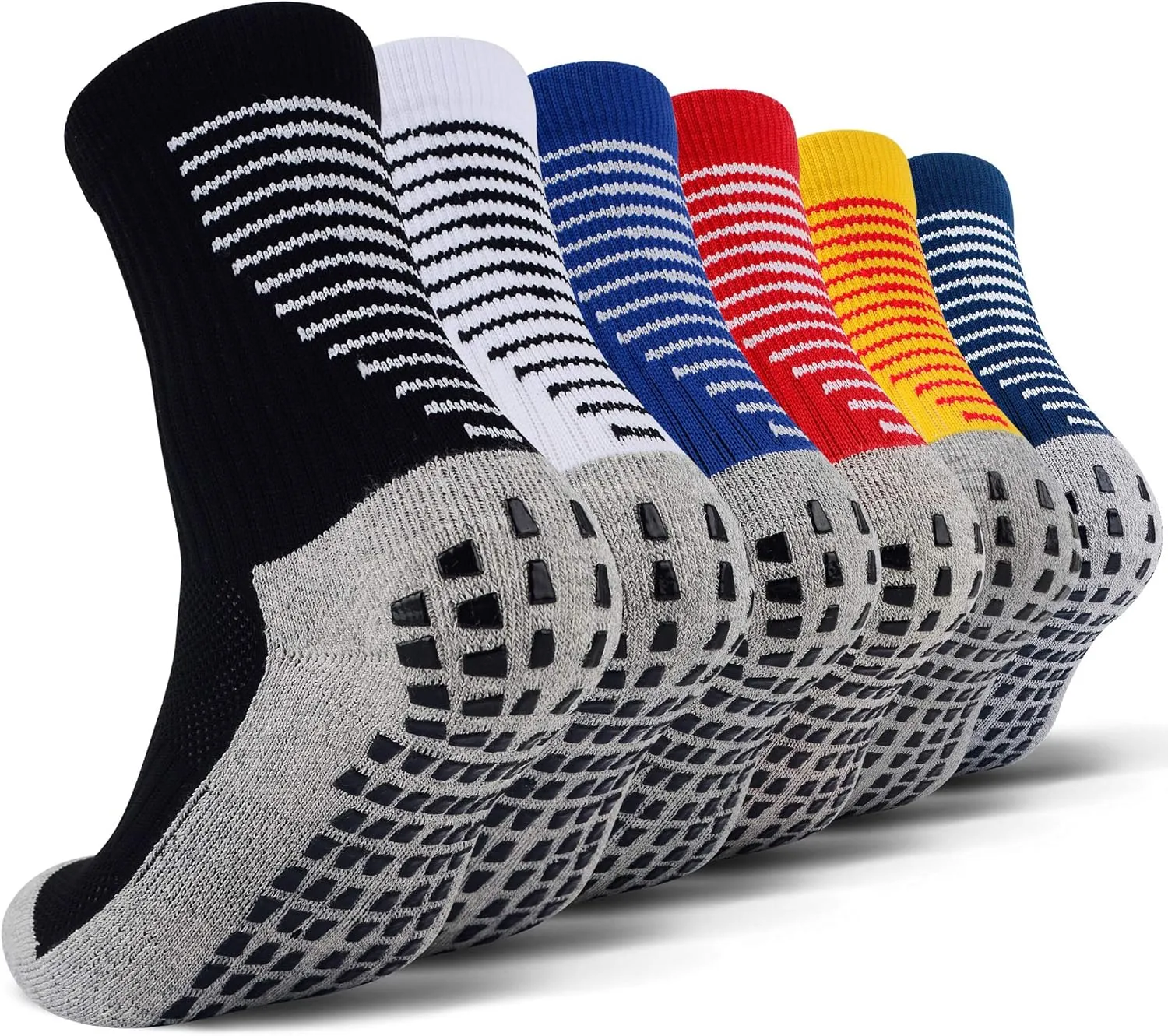 JHM Kids Slipper Hospital Grip Athletic Sport Sockcs For Kids Youth Baby Boys Girls