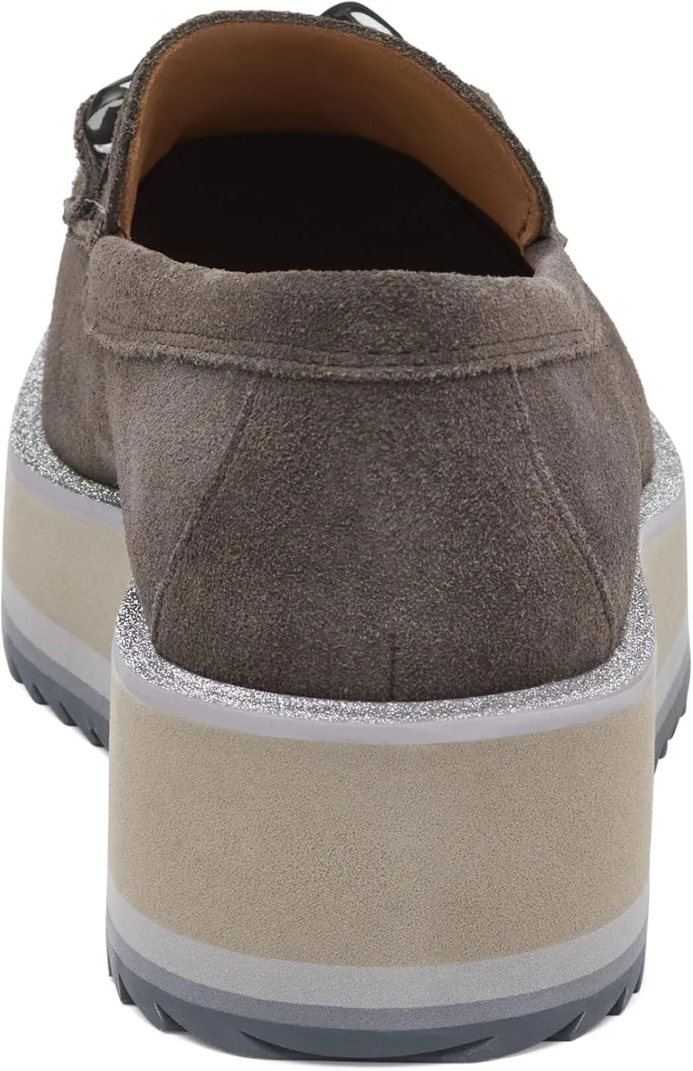 Johnston & Murphy Gracelyn Chain Loafer for Women – 1.75” Platform Loafers, Womens Business Shoes
