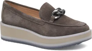 Johnston & Murphy Gracelyn Chain Loafer for Women – 1.75” Platform Loafers, Womens Business Shoes