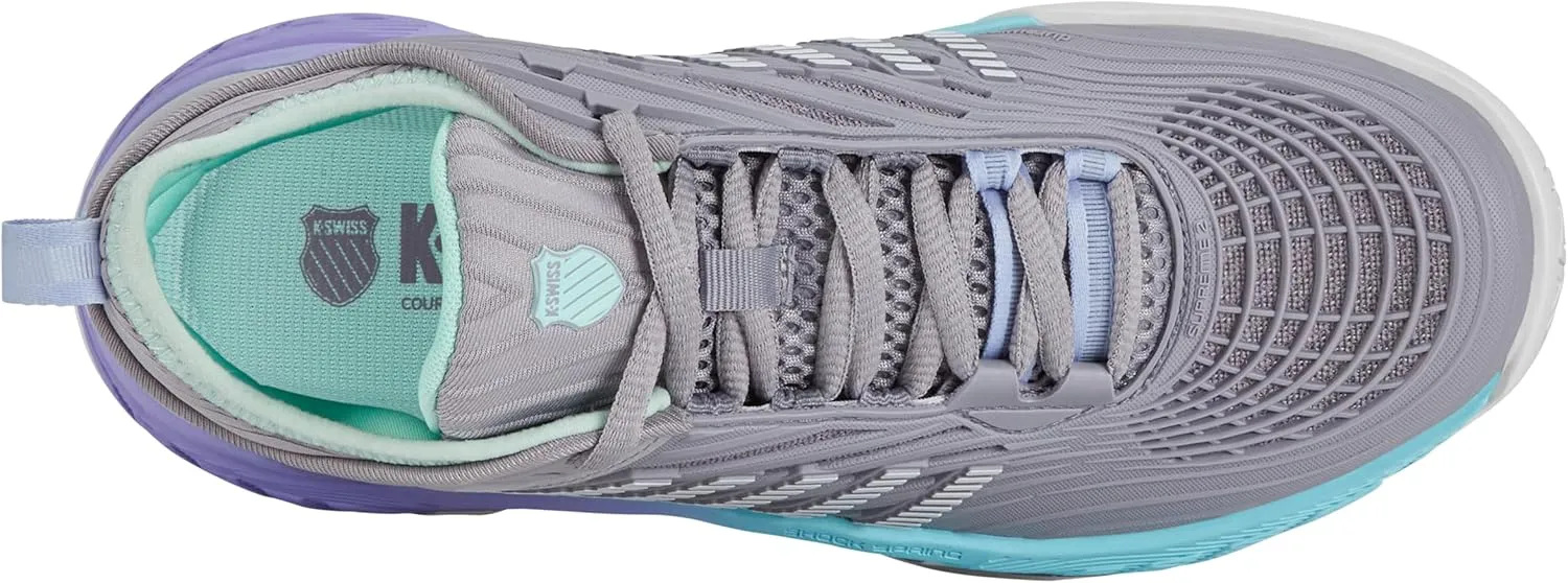 K-Swiss Women's Hypercourt Supreme 2 Tennis Shoe